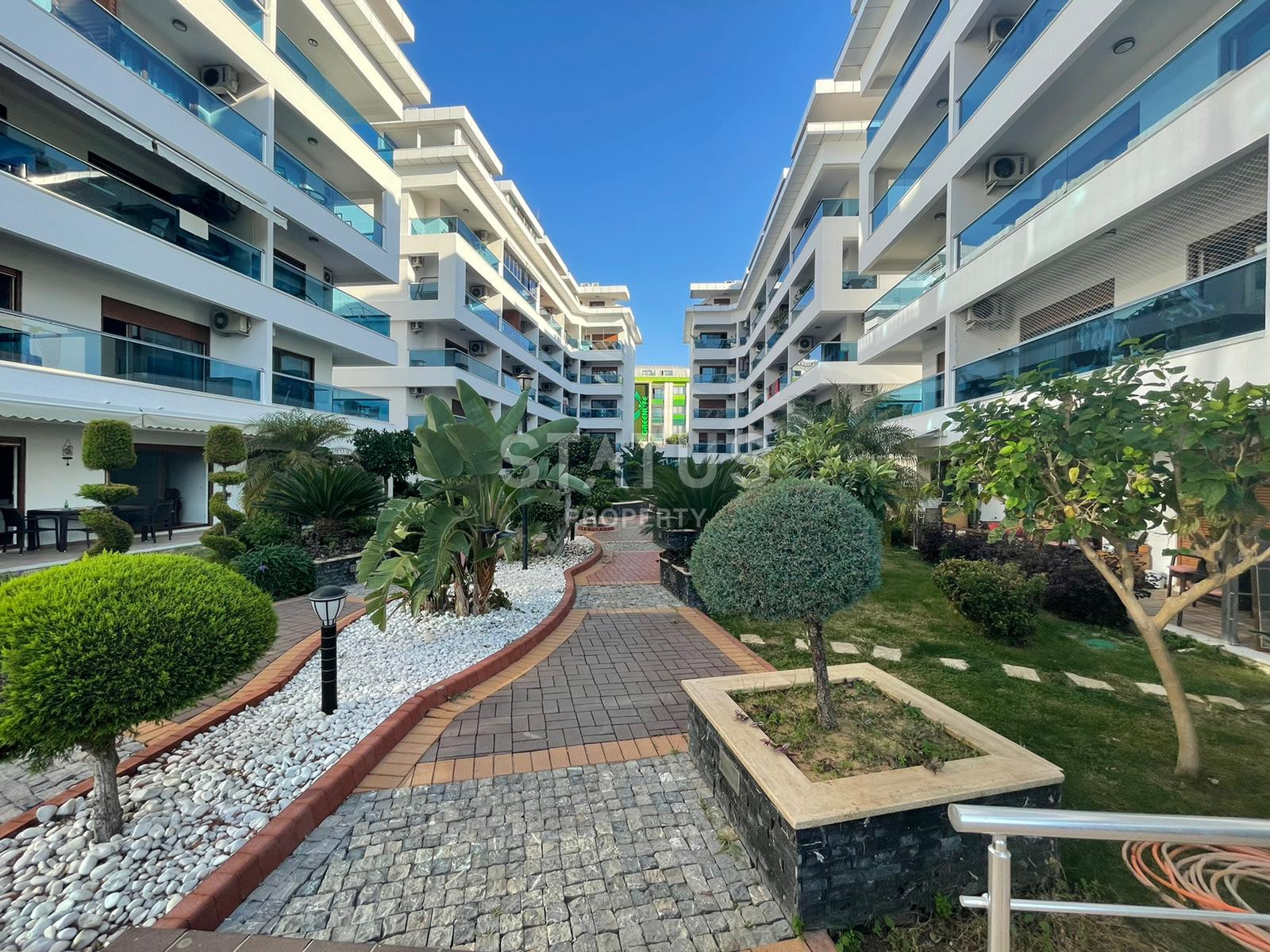 Дуплекс 2+1 в 200 метрах от моря в Кестеле, 120 м2. фото 35