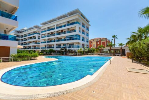 Дуплекс 2+1 в 200 метрах от моря в Кестеле, 120 м2. фото 36