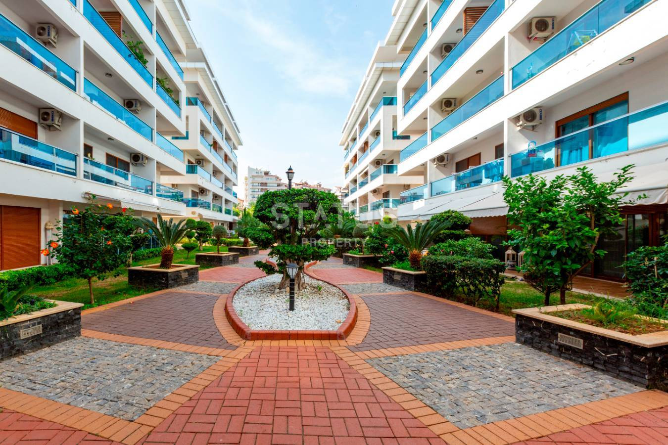 Дуплекс 2+1 в 200 метрах от моря в Кестеле, 120 м2. фото 40