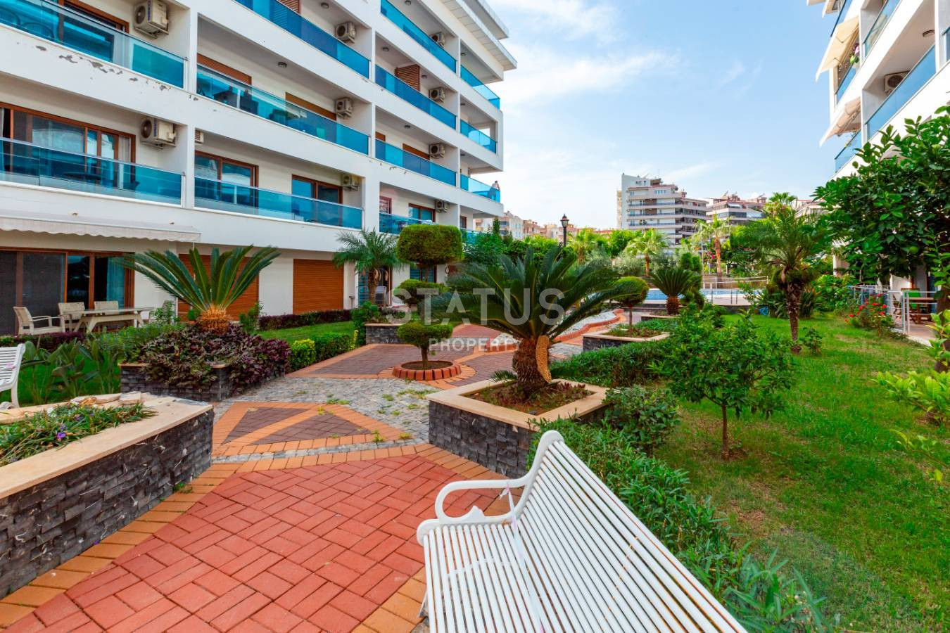 Дуплекс 2+1 в 200 метрах от моря в Кестеле, 120 м2. фото 44