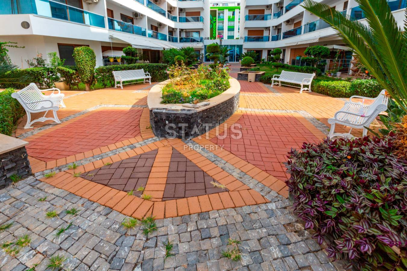 Дуплекс 2+1 в 200 метрах от моря в Кестеле, 120 м2. фото 45