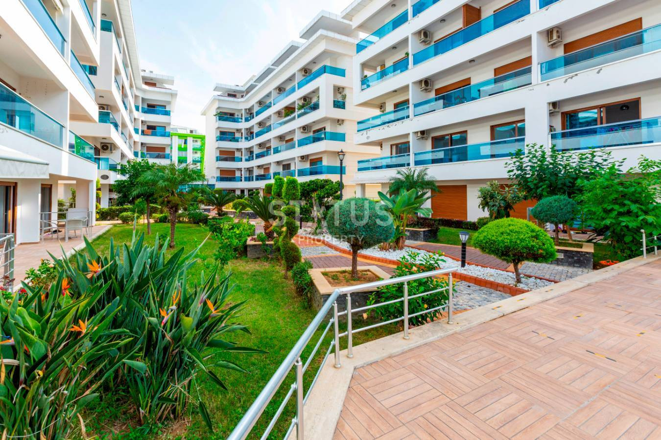 Дуплекс 2+1 в 200 метрах от моря в Кестеле, 120 м2. фото 46