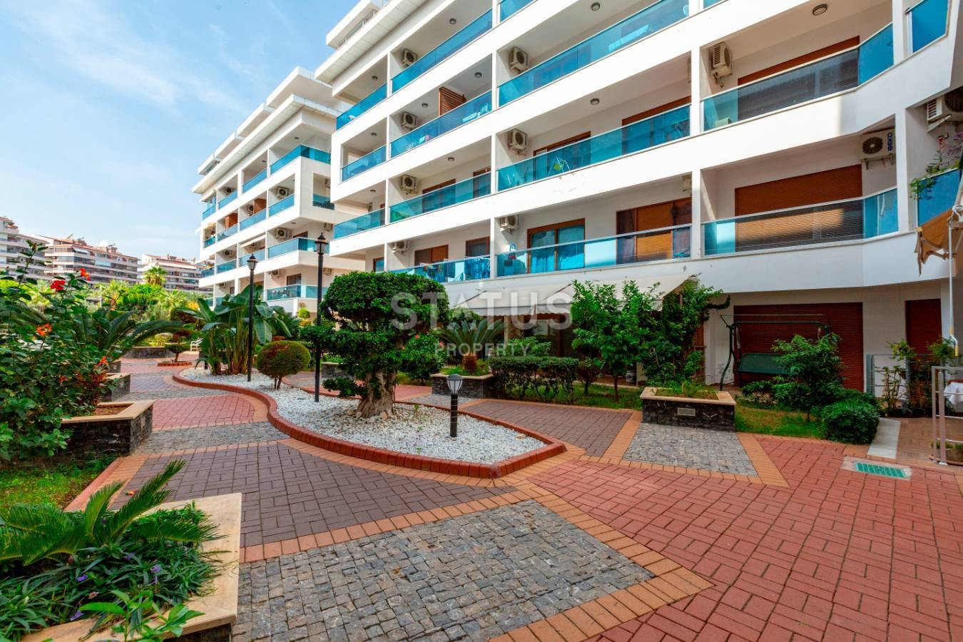 Дуплекс 2+1 в 200 метрах от моря в Кестеле, 120 м2. фото 48