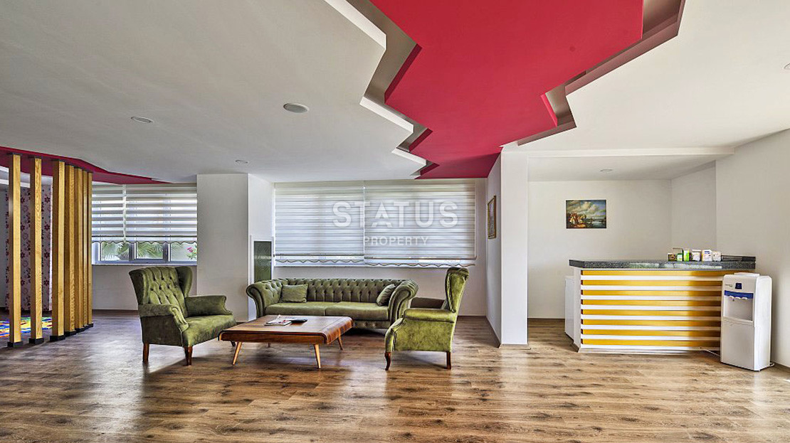 Furnished apartment 2+1 with sea views in Mahmutlar, 110 sq.m. фото 4