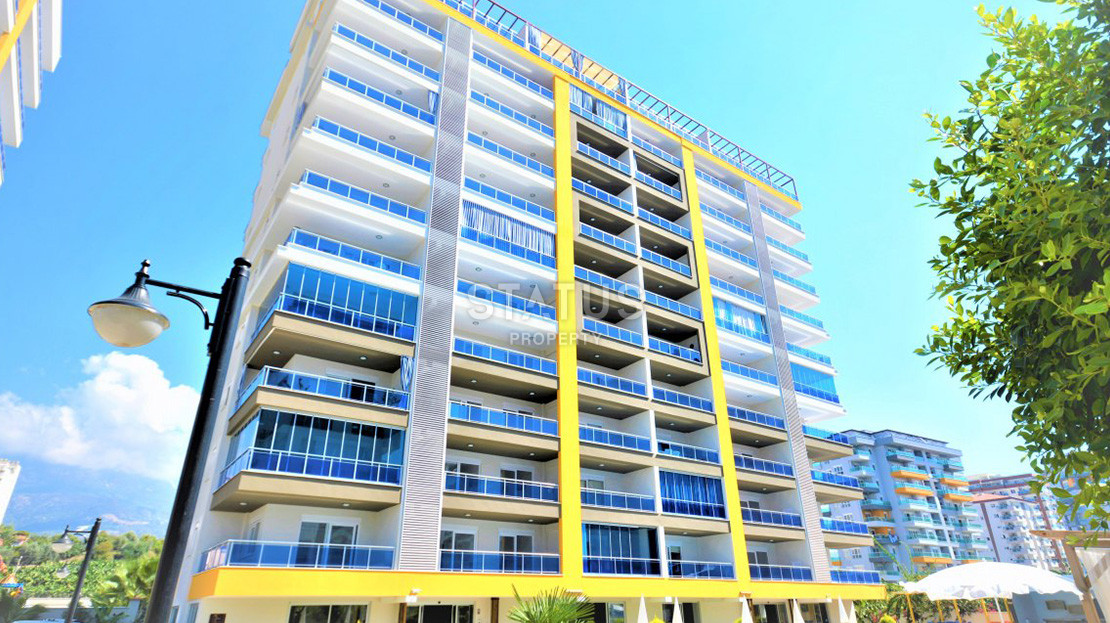 Furnished apartment 2+1 with sea views in Mahmutlar, 110 sq.m. фото 5