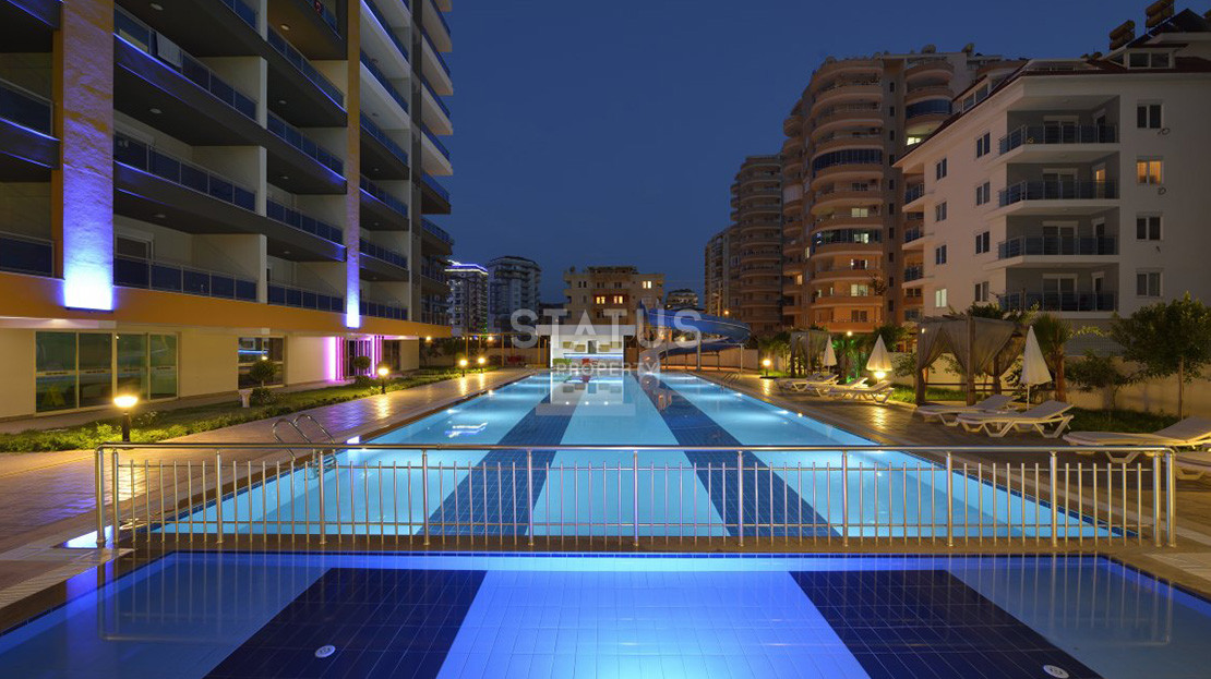 Furnished apartment 2+1 with sea views in Mahmutlar, 110 sq.m. фото 10