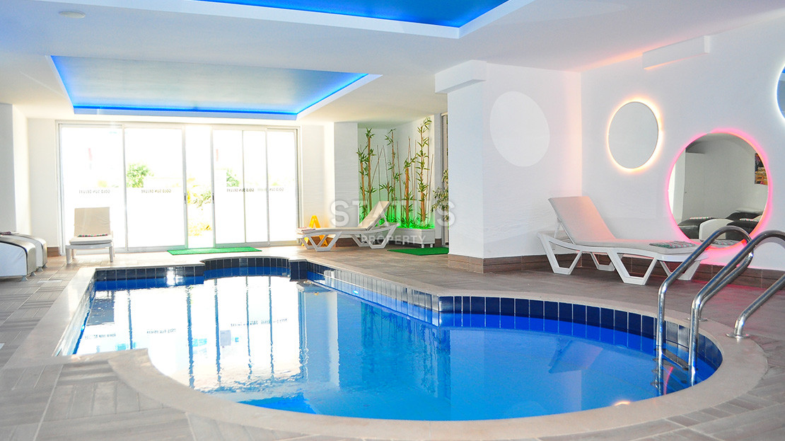 Furnished apartment 2+1 with sea views in Mahmutlar, 110 sq.m. фото 11