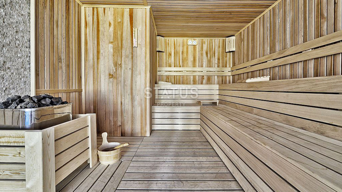 Furnished apartment 2+1 with sea views in Mahmutlar, 110 sq.m. фото 14