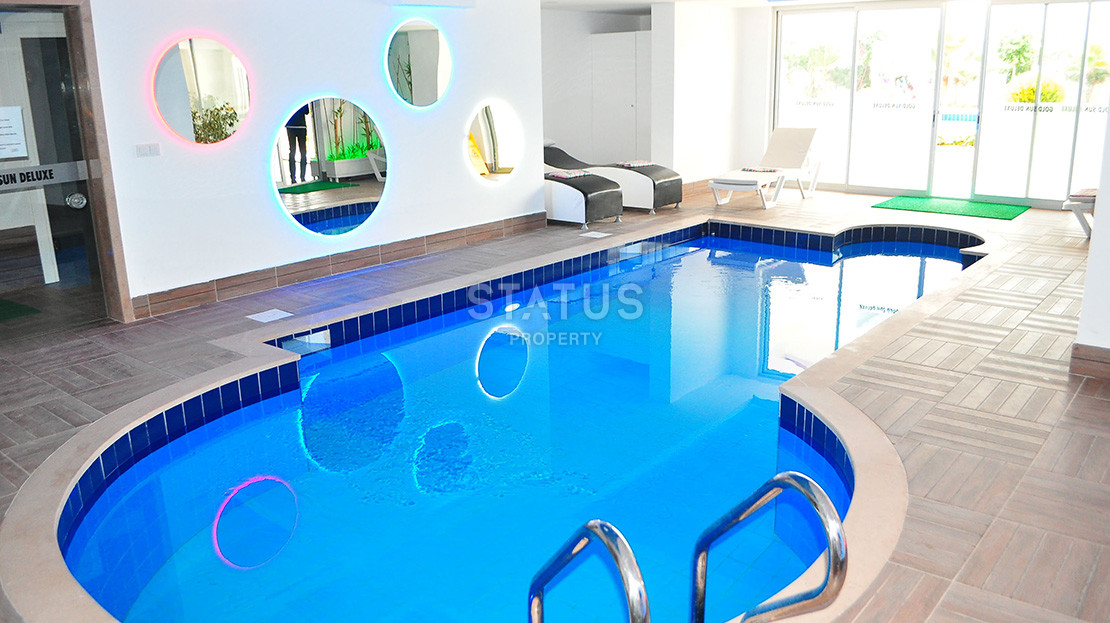 Furnished apartment 2+1 with sea views in Mahmutlar, 110 sq.m. фото 15