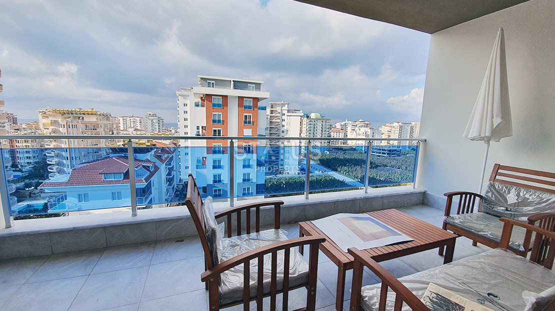 Furnished apartment 2+1 with sea views in Mahmutlar, 110 sq.m. фото 27