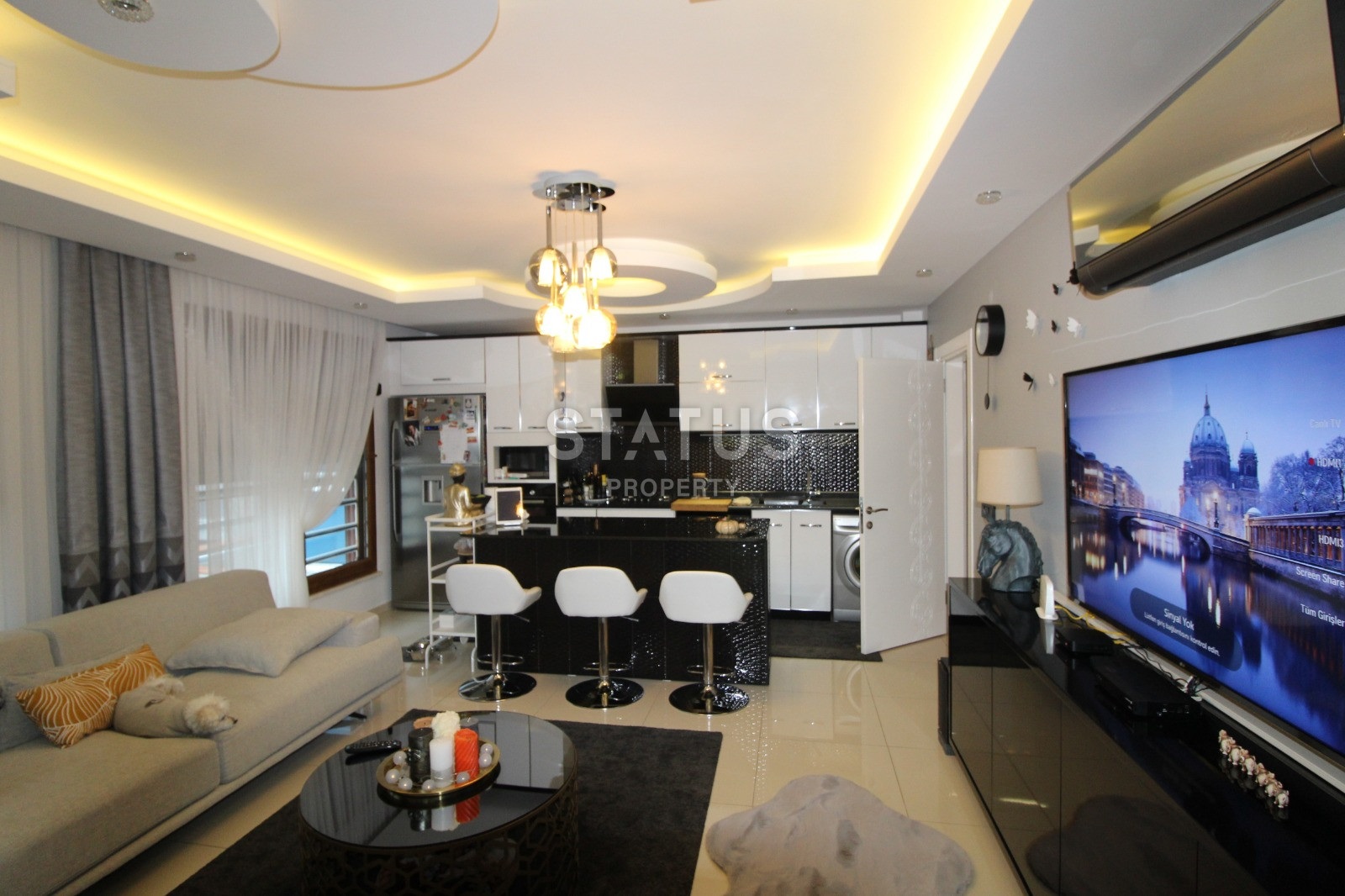 Уютная меблированная квартира 2+1 в 3 минутах от набережной, 100 м2. Кестель, Алания. фото 3