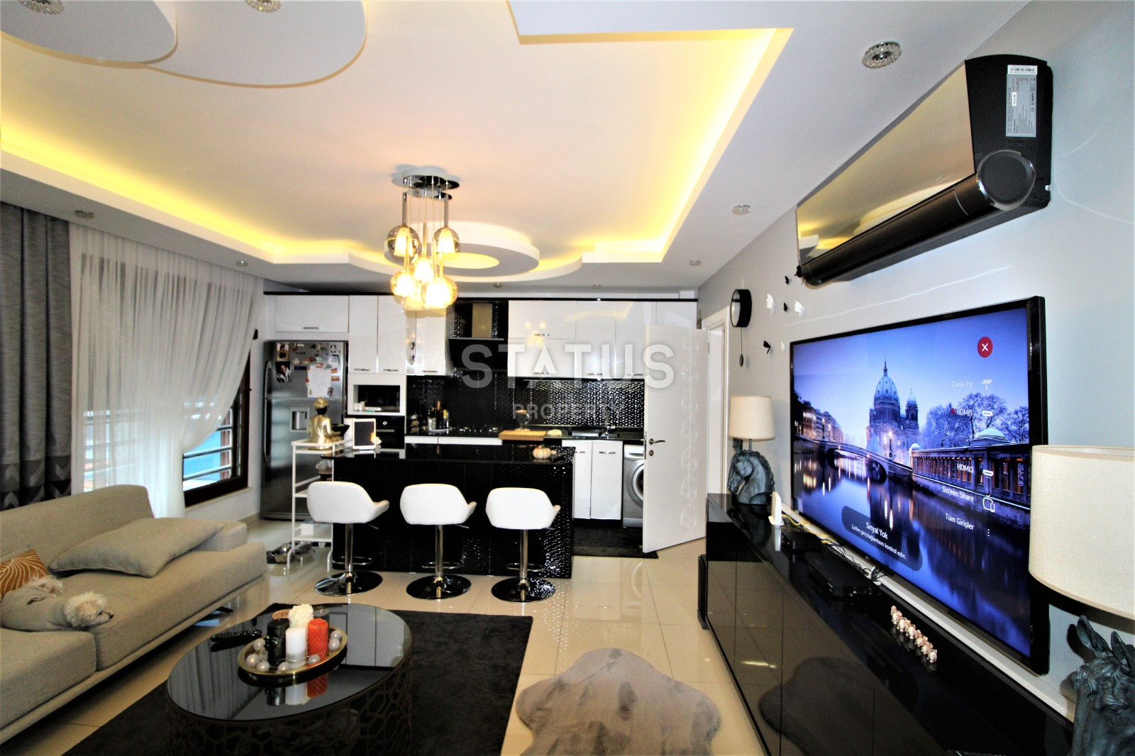 Уютная меблированная квартира 2+1 в 3 минутах от набережной, 100 м2. Кестель, Алания. фото 9