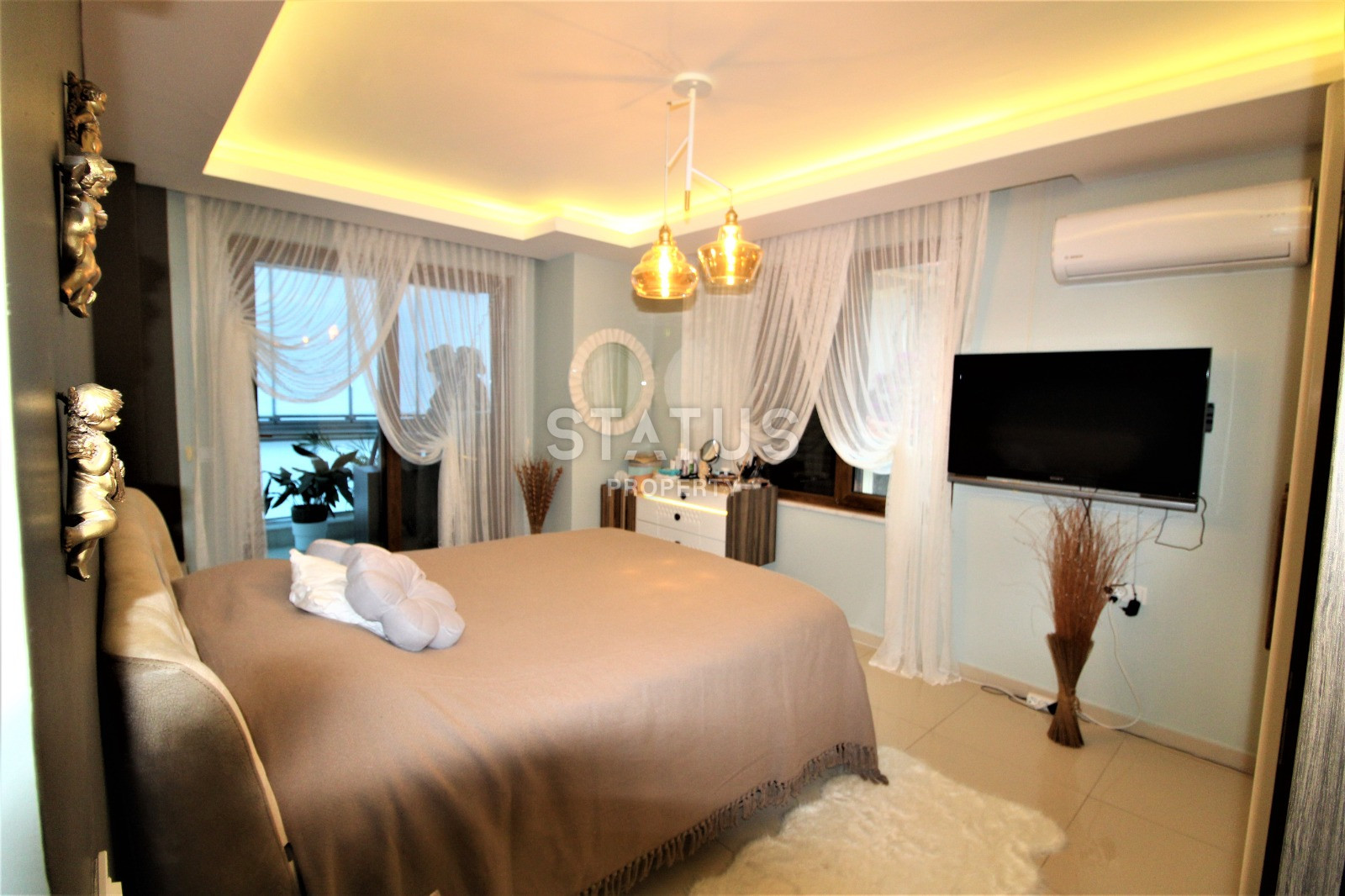 Уютная меблированная квартира 2+1 в 3 минутах от набережной, 100 м2. Кестель, Алания. фото 10