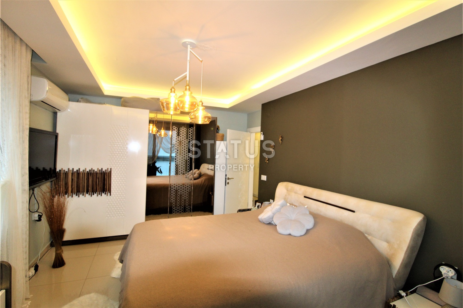 Уютная меблированная квартира 2+1 в 3 минутах от набережной, 100 м2. Кестель, Алания. фото 11