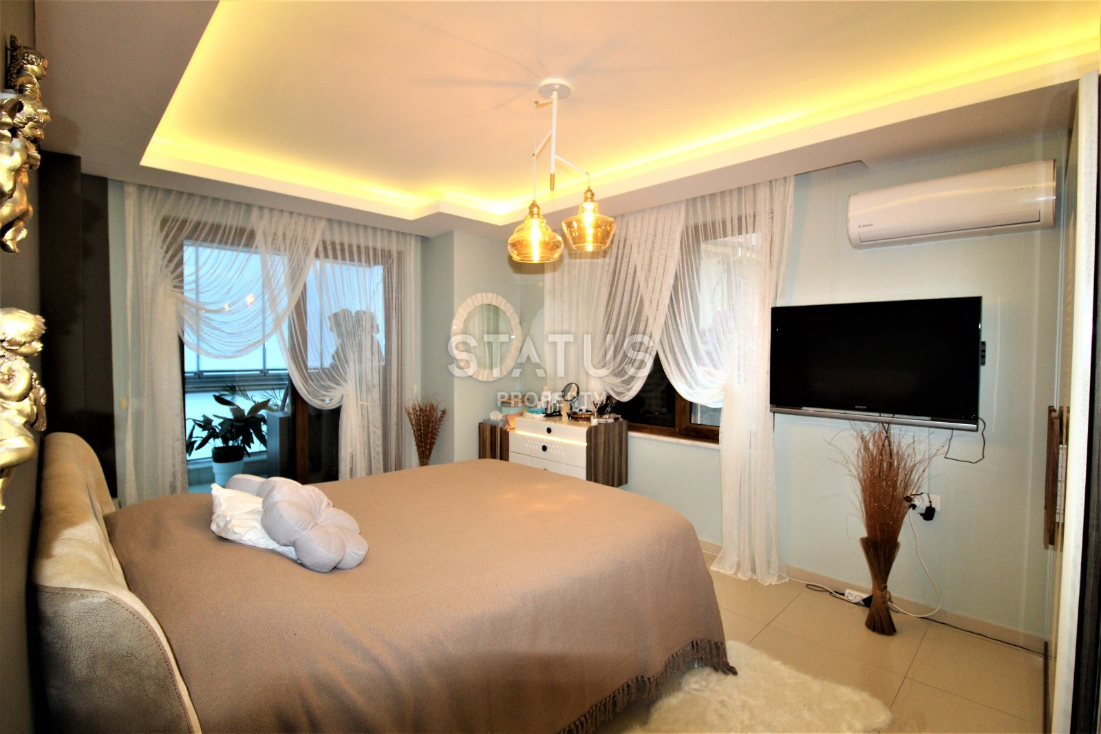 Уютная меблированная квартира 2+1 в 3 минутах от набережной, 100 м2. Кестель, Алания. фото 15