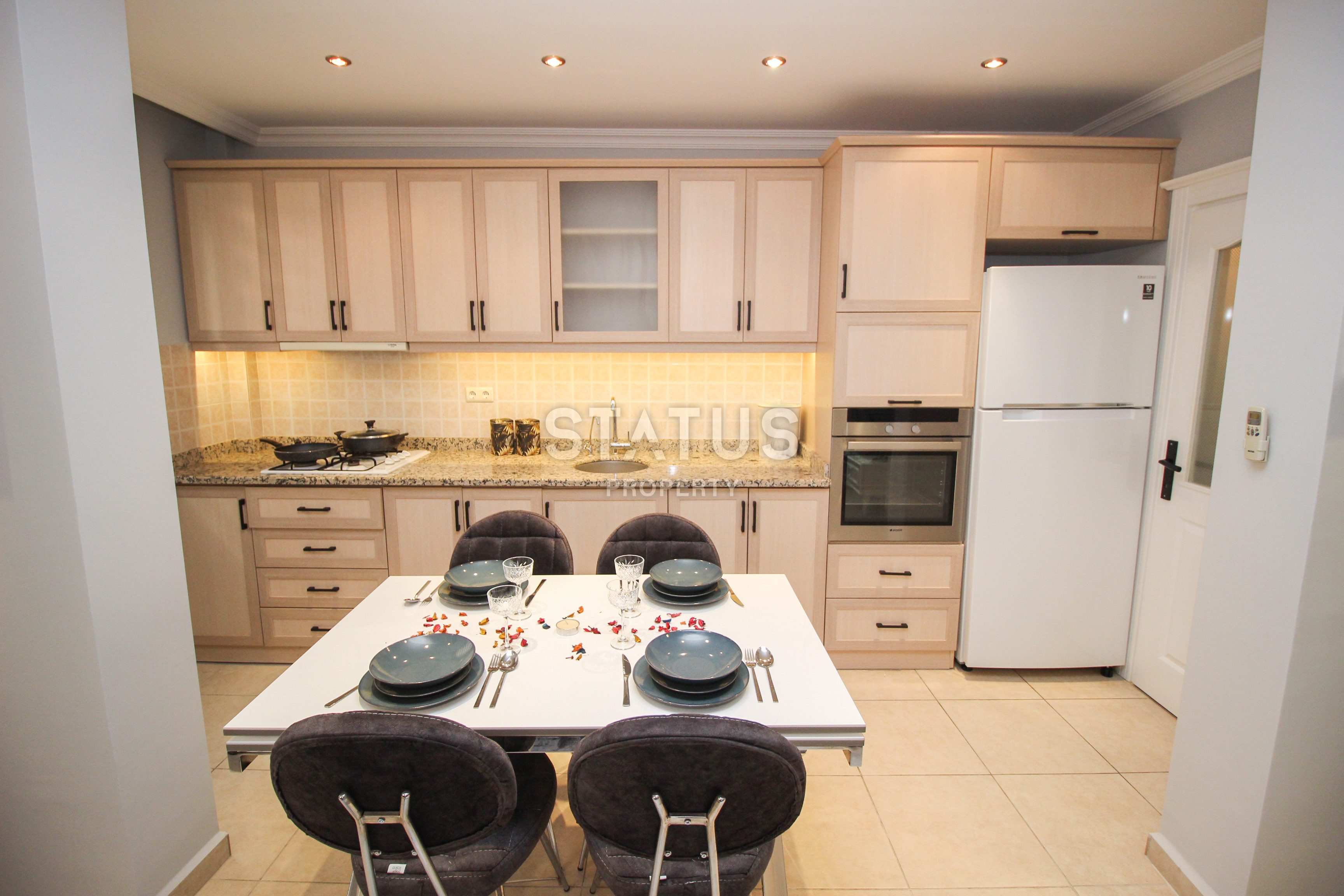 Three-room apartment 600 meters from Cleopatra beach, 110m2 фото 5