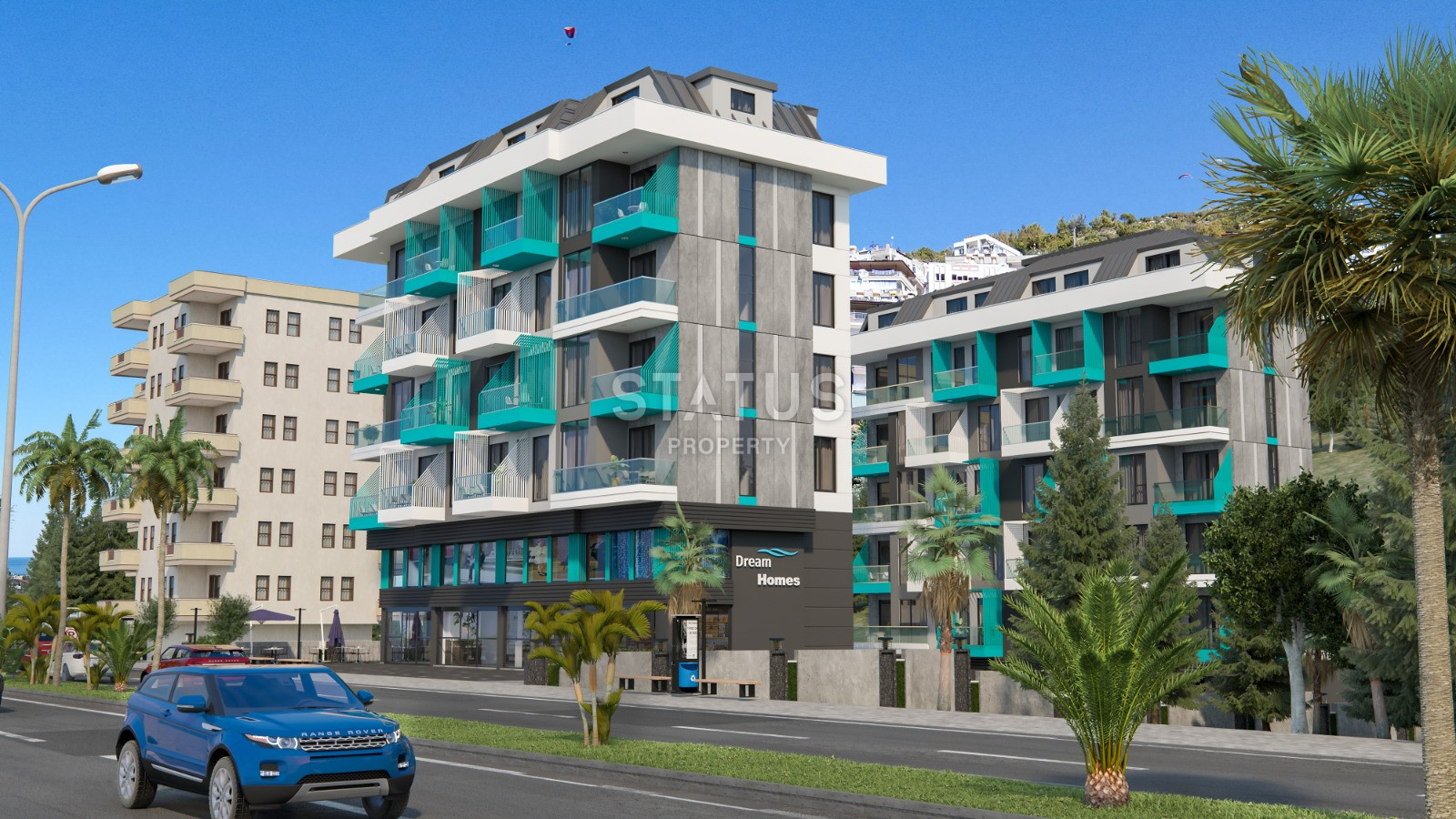 Project under construction in the center of Alanya near Cleopatra beach, low prices and interest-free installments, 1+1,2+1,3+1 фото 3