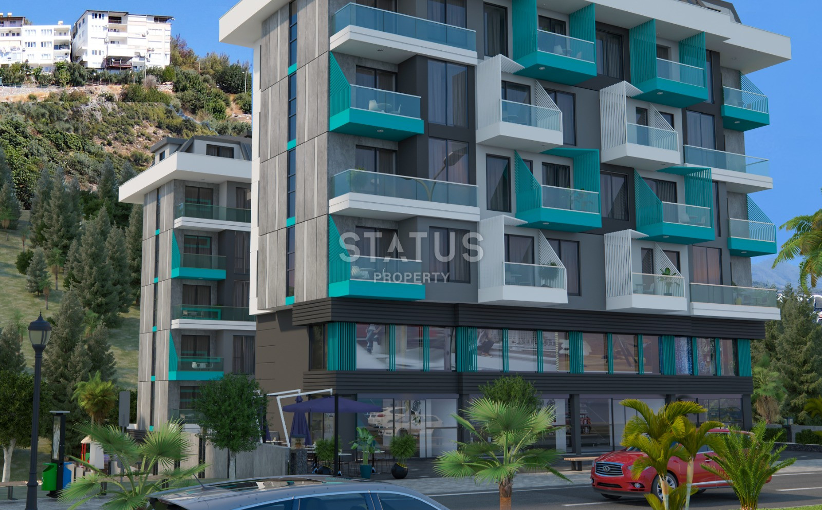 Project under construction in the center of Alanya near Cleopatra beach, low prices and interest-free installments, 1+1,2+1,3+1 фото 4