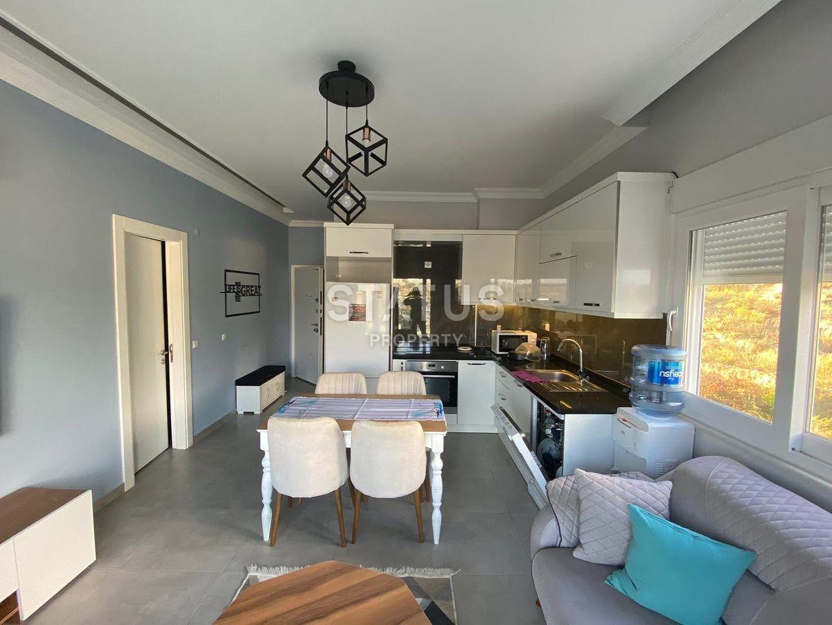 Апартаменты 1+1 в новом комплексе в Авсалларе, полный пакет мебели и техники фото 10