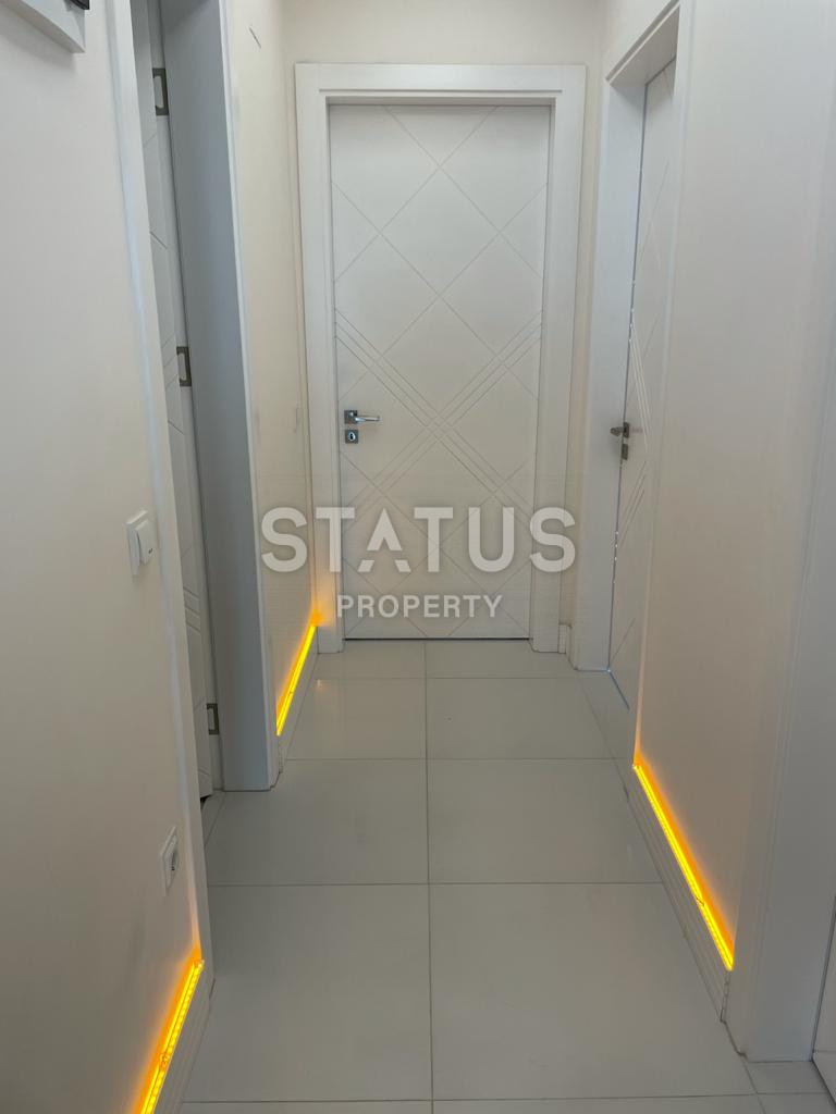 Апартаменты с тремя спальными комнатами в комплексе премиум класса в Махмутларе, полный пакет мебели и техники, вид на море, 145м2 фото 21