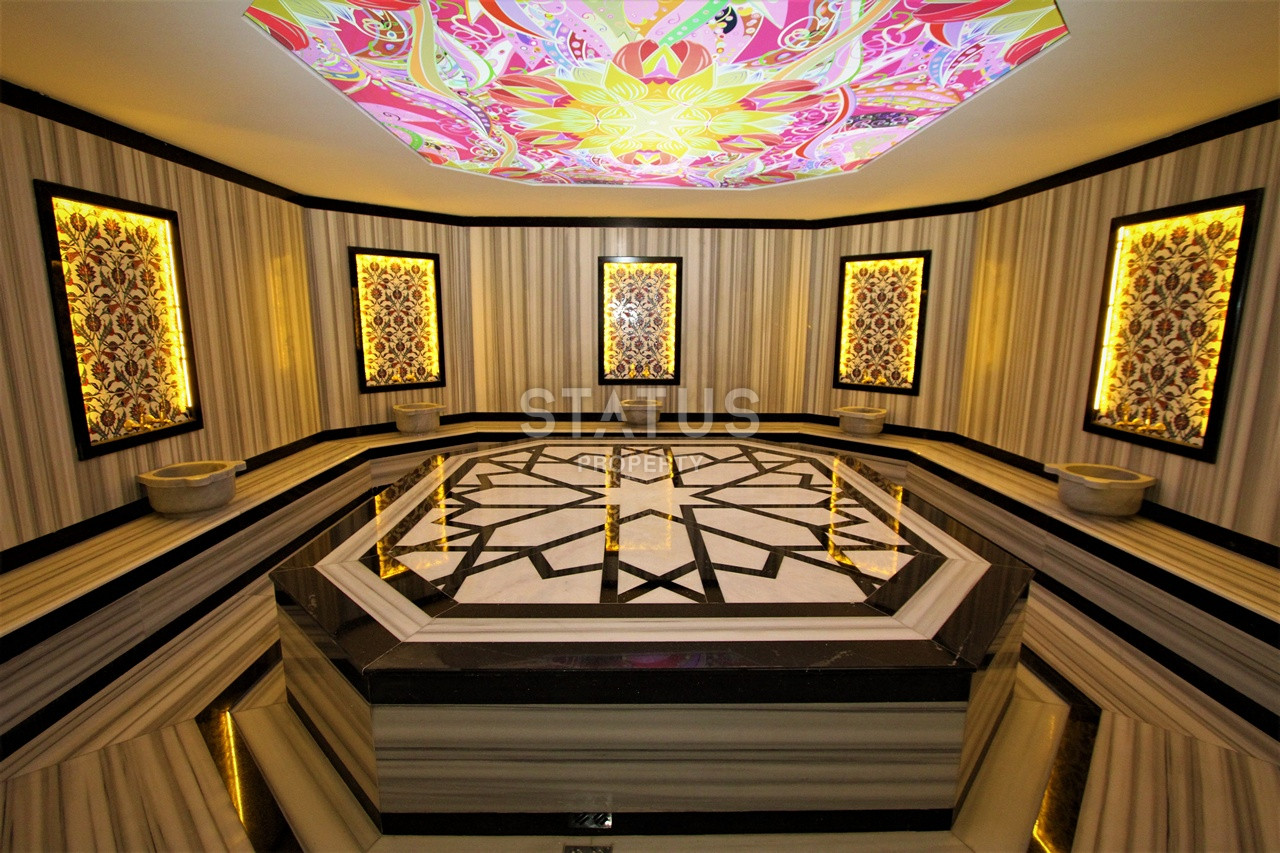 Садовый дуплекс 3+1 в новом элитном комплексе, 207 м2. Каргыджак, Алания. фото 33