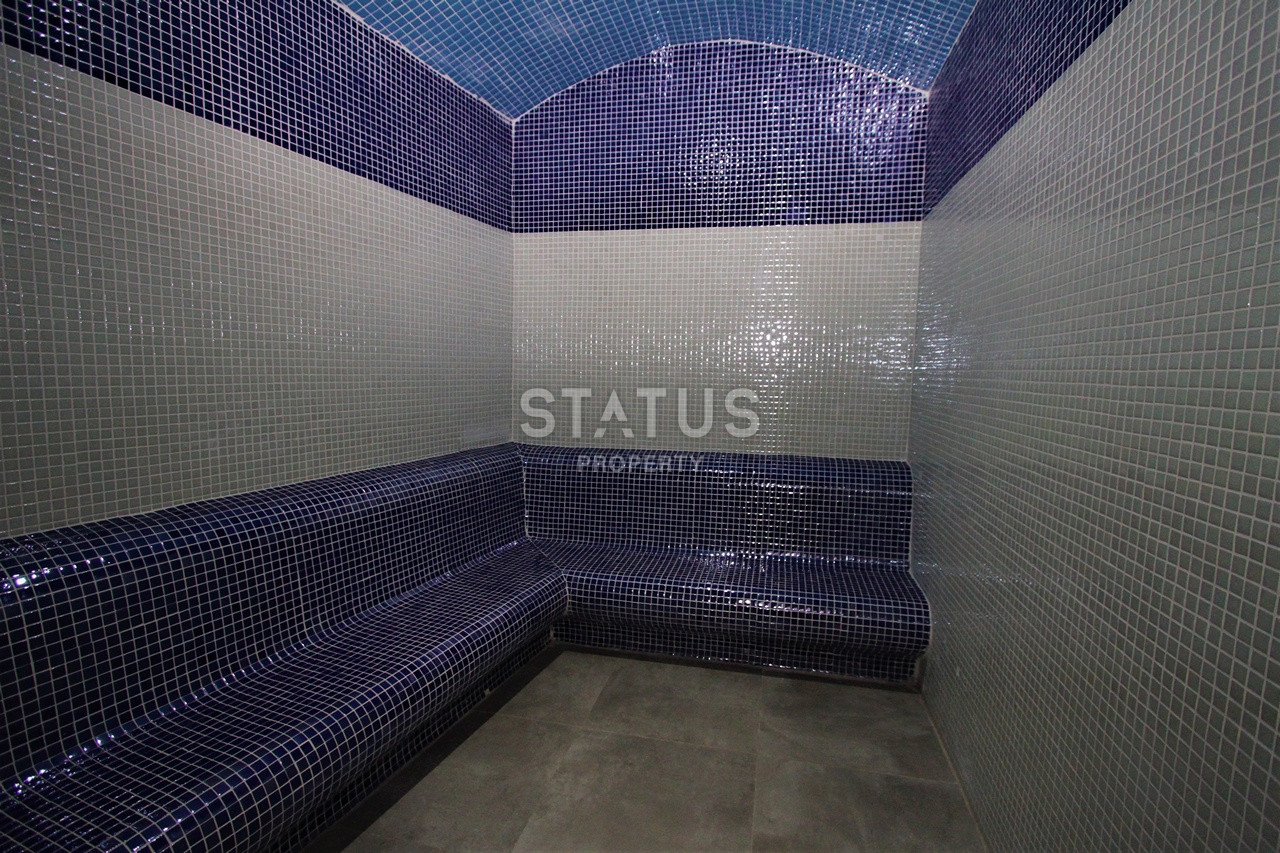 Садовый дуплекс 3+1 в новом элитном комплексе, 207 м2. Каргыджак, Алания. фото 34