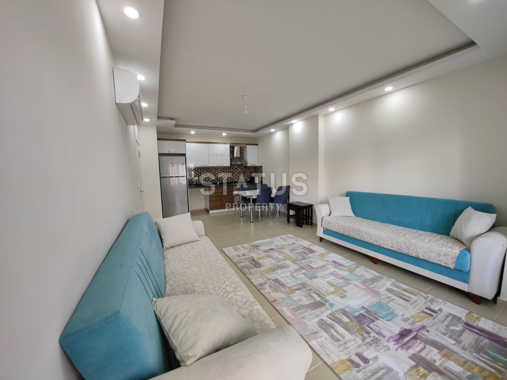 Большая 1+1 в новом комплексе в Махмутларе, 250 метров к морю фото 4