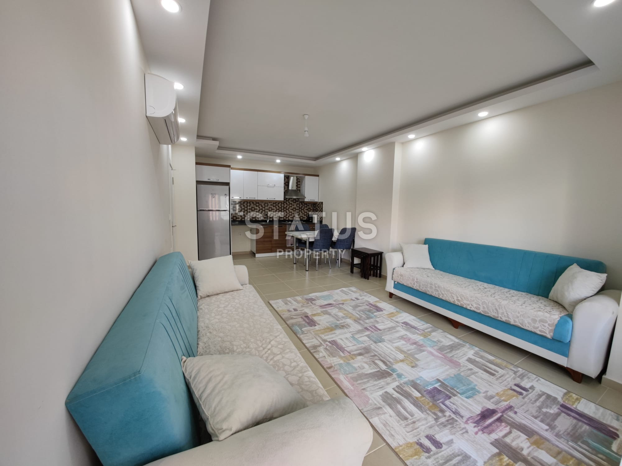 Большая 1+1 в новом комплексе в Махмутларе, 250 метров к морю фото 5