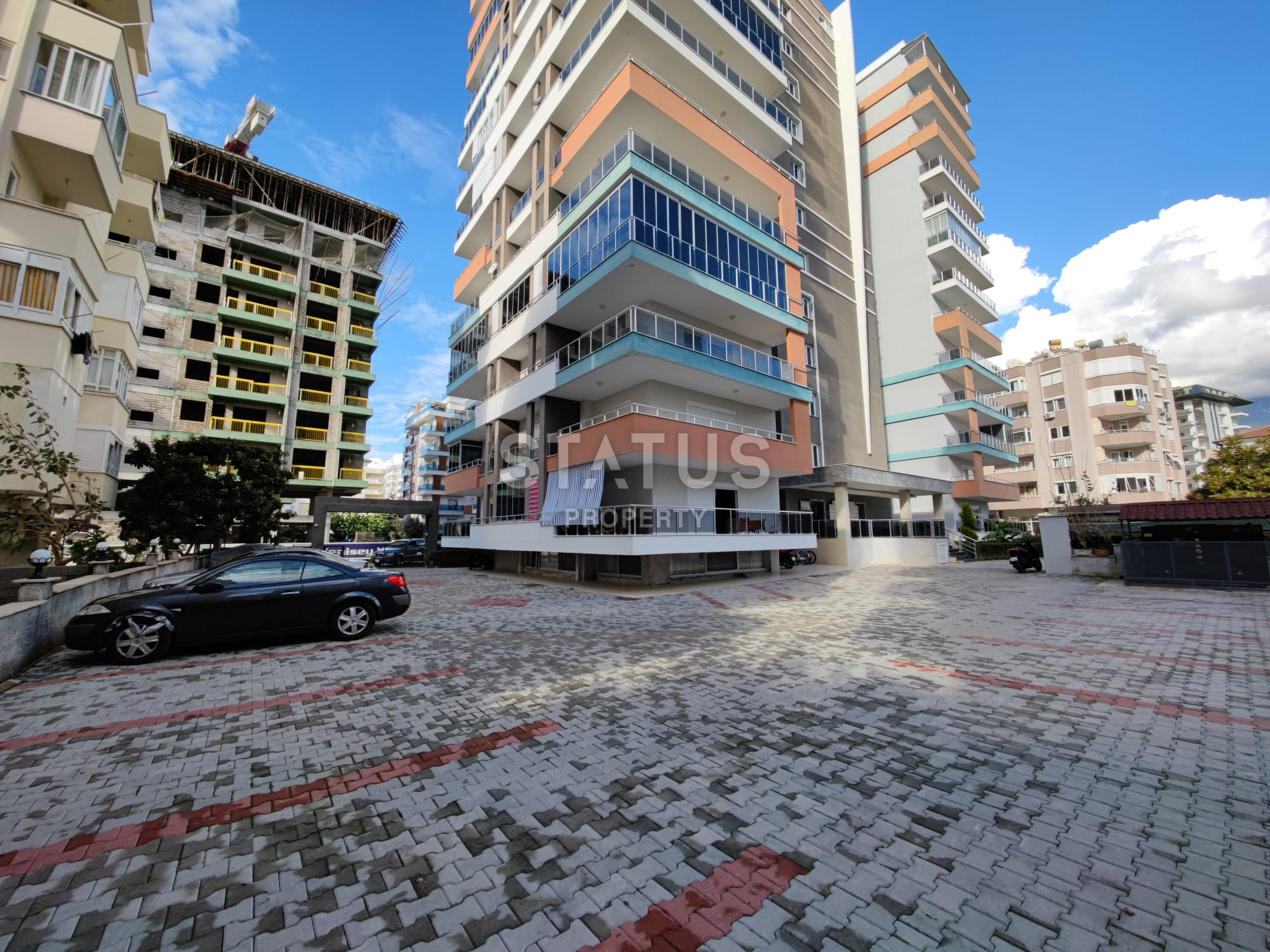 Большая 1+1 в новом комплексе в Махмутларе, 250 метров к морю фото 12