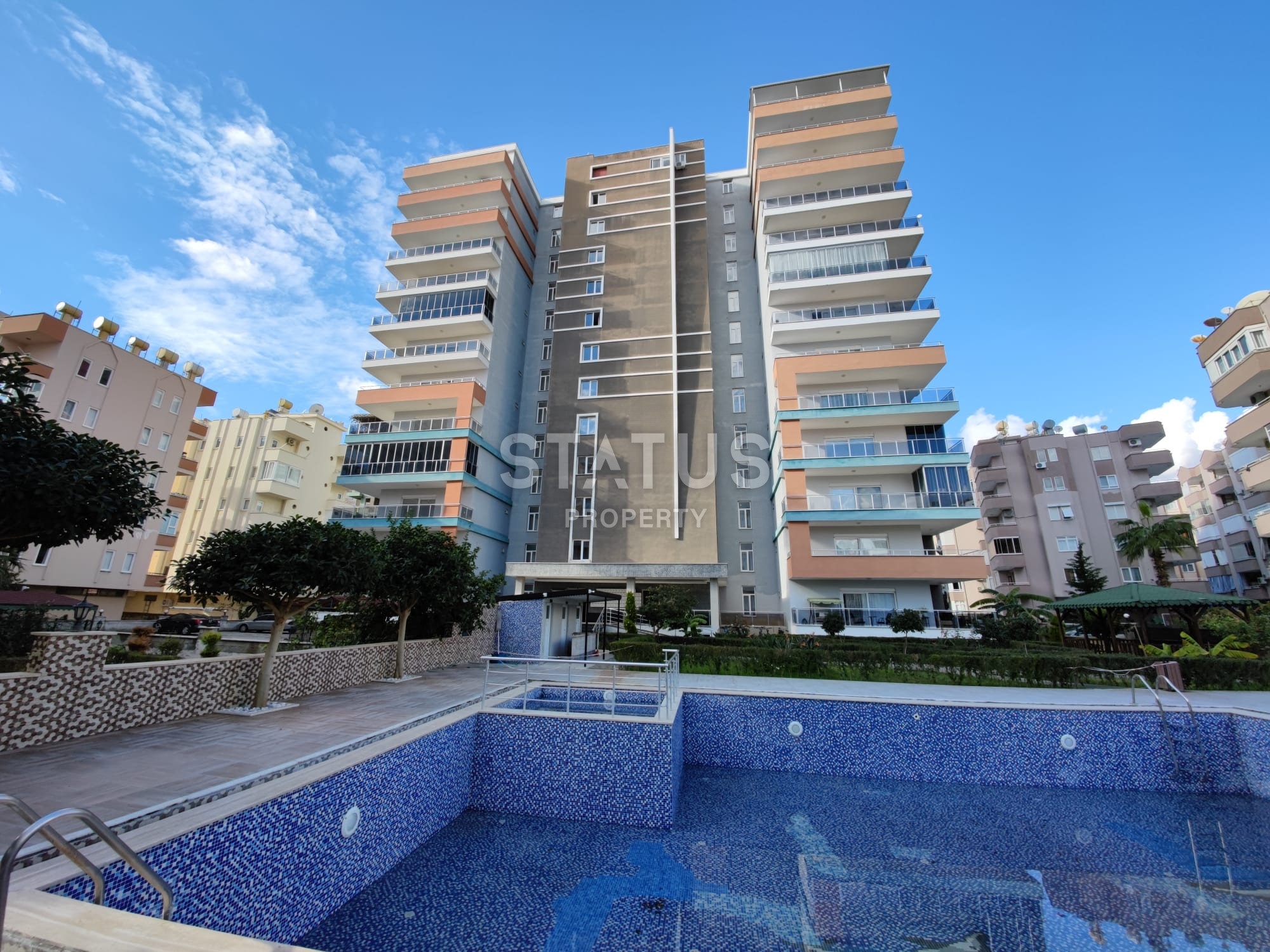 Большая 1+1 в новом комплексе в Махмутларе, 250 метров к морю фото 13