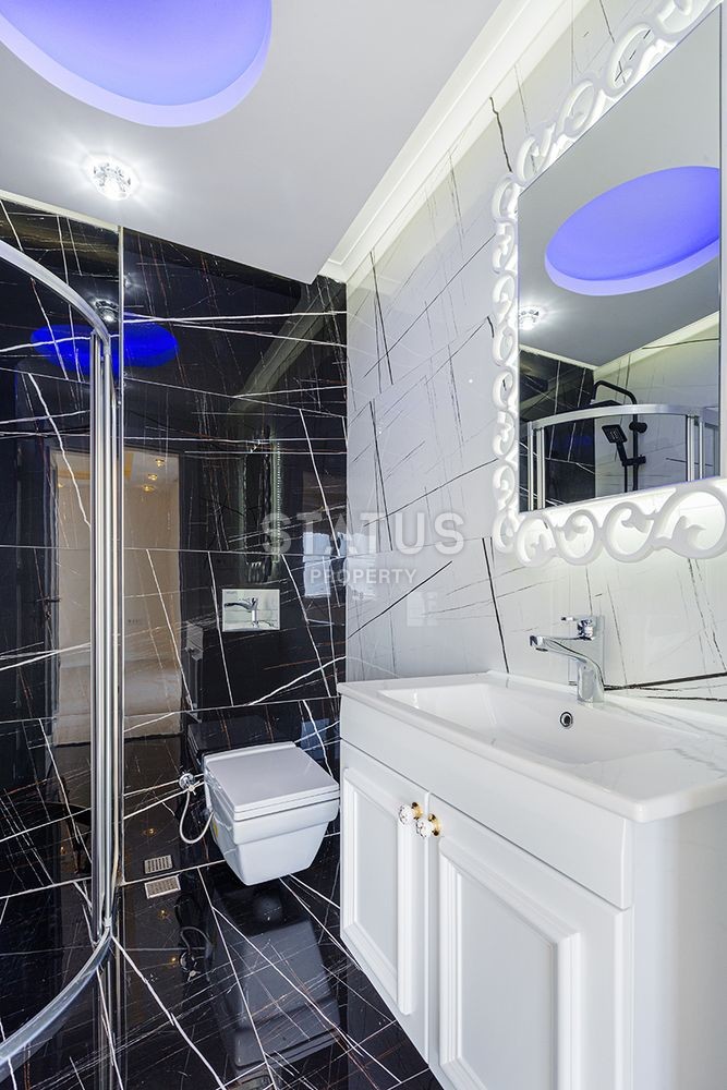 Пентхаус  4+1 с шикарным ремонтом и прямым видом на Средиземное море, 250 кв. м. фото 27