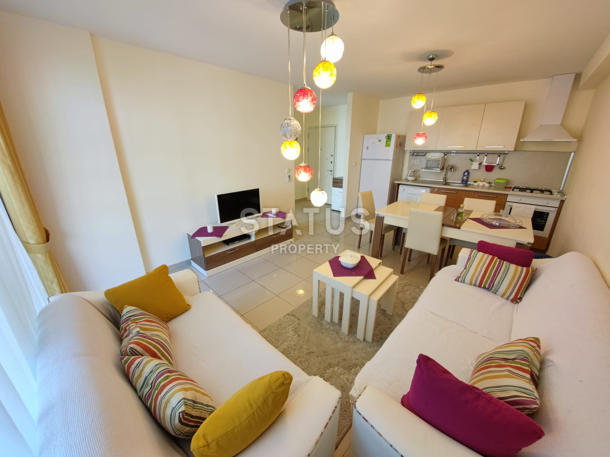 Меблированная квартира 1+1 в Махмутларе, 68 кв.м. фото 6