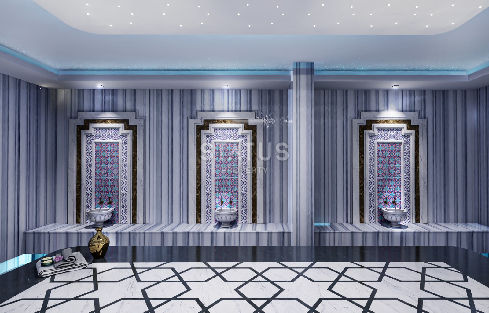 New apartment 1+1 in a complex with infrastructure, 81 m2. фото 22