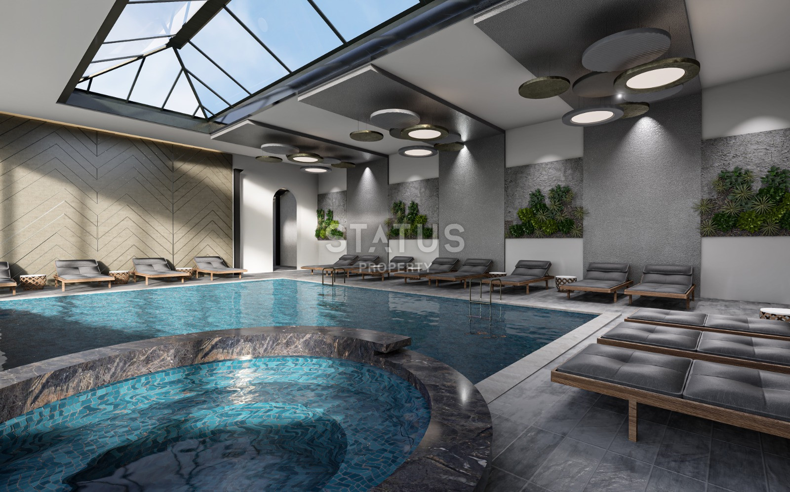 New apartment 1+1 in a complex with infrastructure, 81 m2. фото 27