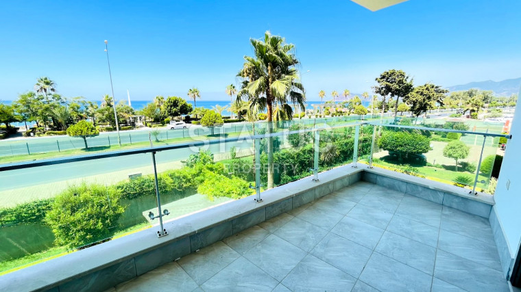 Меблированные апартаменты 2+1 с видом на море, 110 м2. Кестель, Алания. фото 1