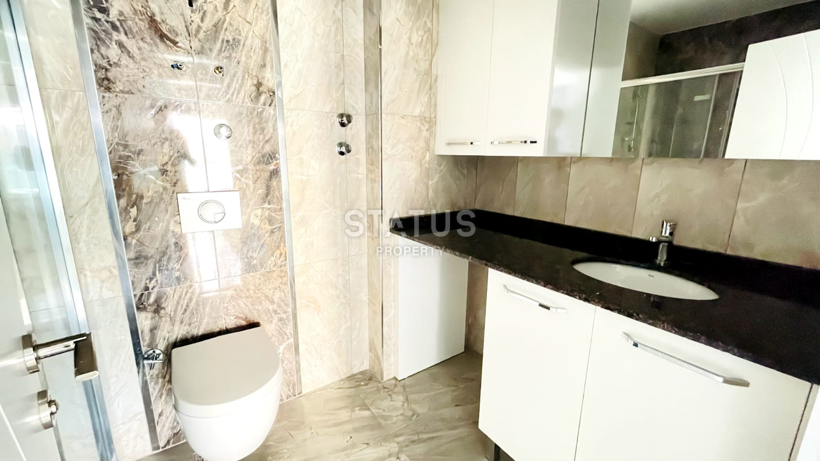 Furnished apartment 2+1 with sea view, 110 m2. Kestel, Alanya. фото 15