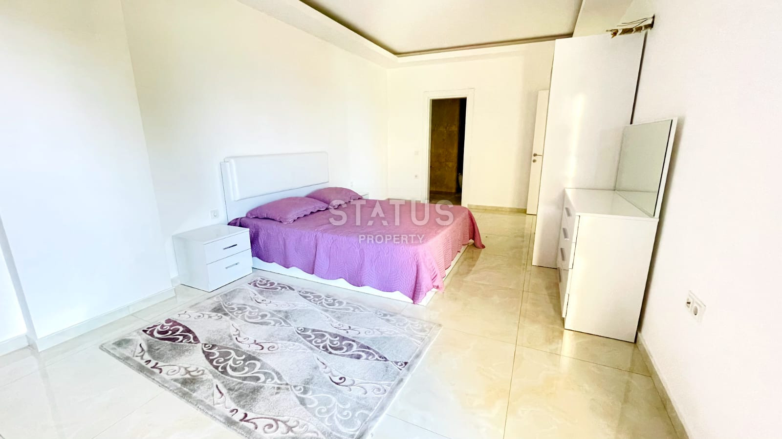 Furnished apartment 2+1 with sea view, 110 m2. Kestel, Alanya. фото 16