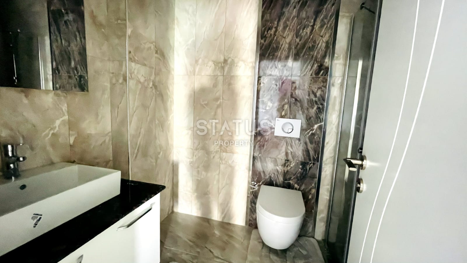 Furnished apartment 2+1 with sea view, 110 m2. Kestel, Alanya. фото 21