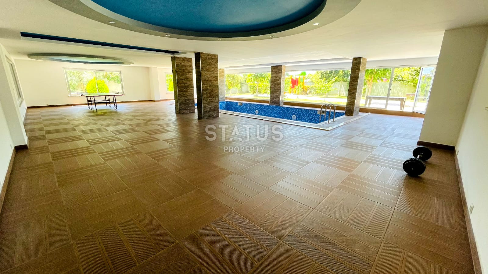 Furnished apartment 2+1 with sea view, 110 m2. Kestel, Alanya. фото 25