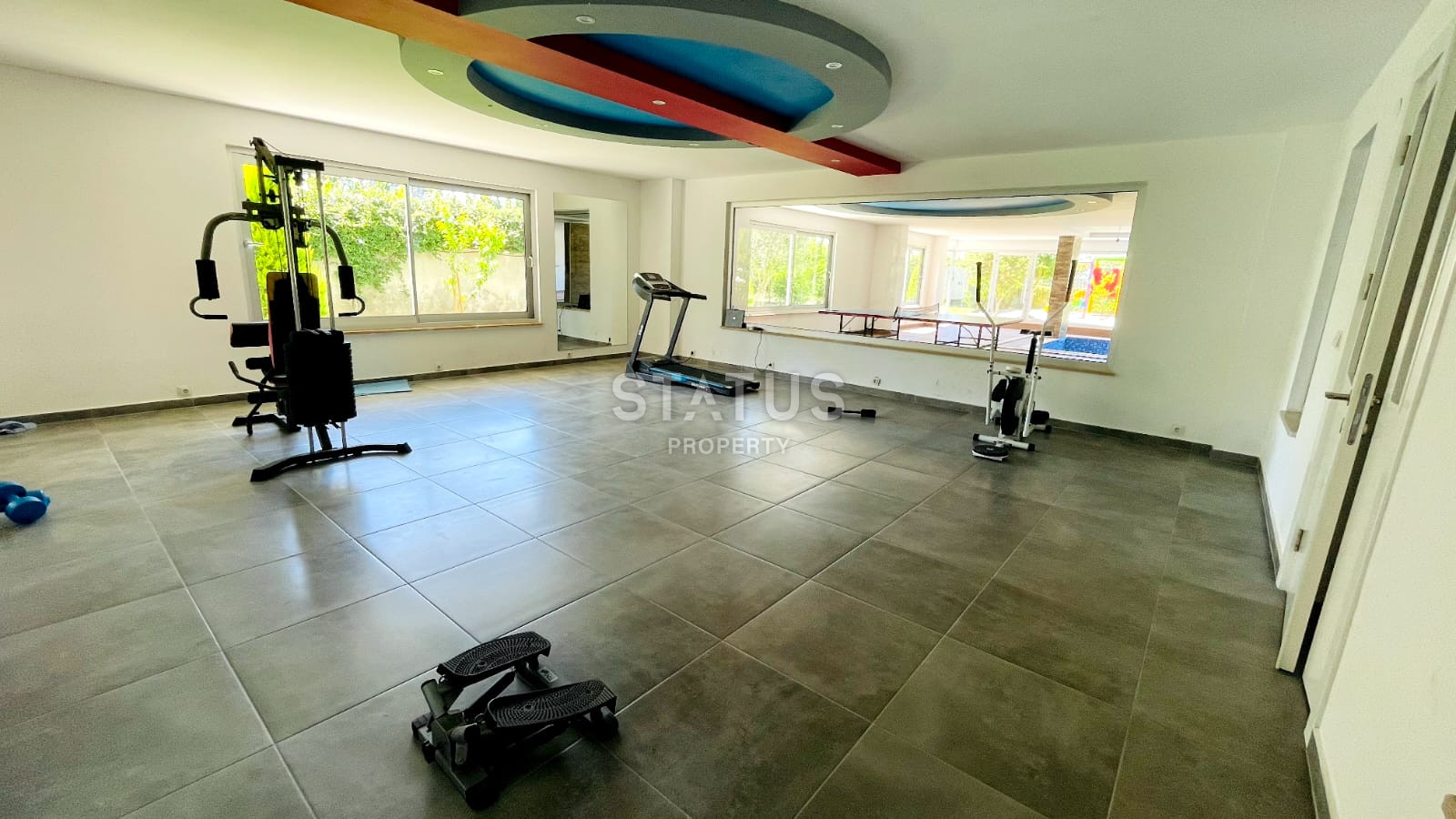 Furnished apartment 2+1 with sea view, 110 m2. Kestel, Alanya. фото 26