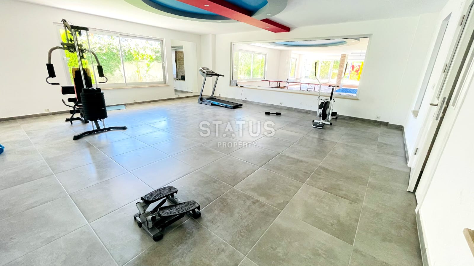 Furnished apartment 2+1 with sea view, 110 m2. Kestel, Alanya. фото 27