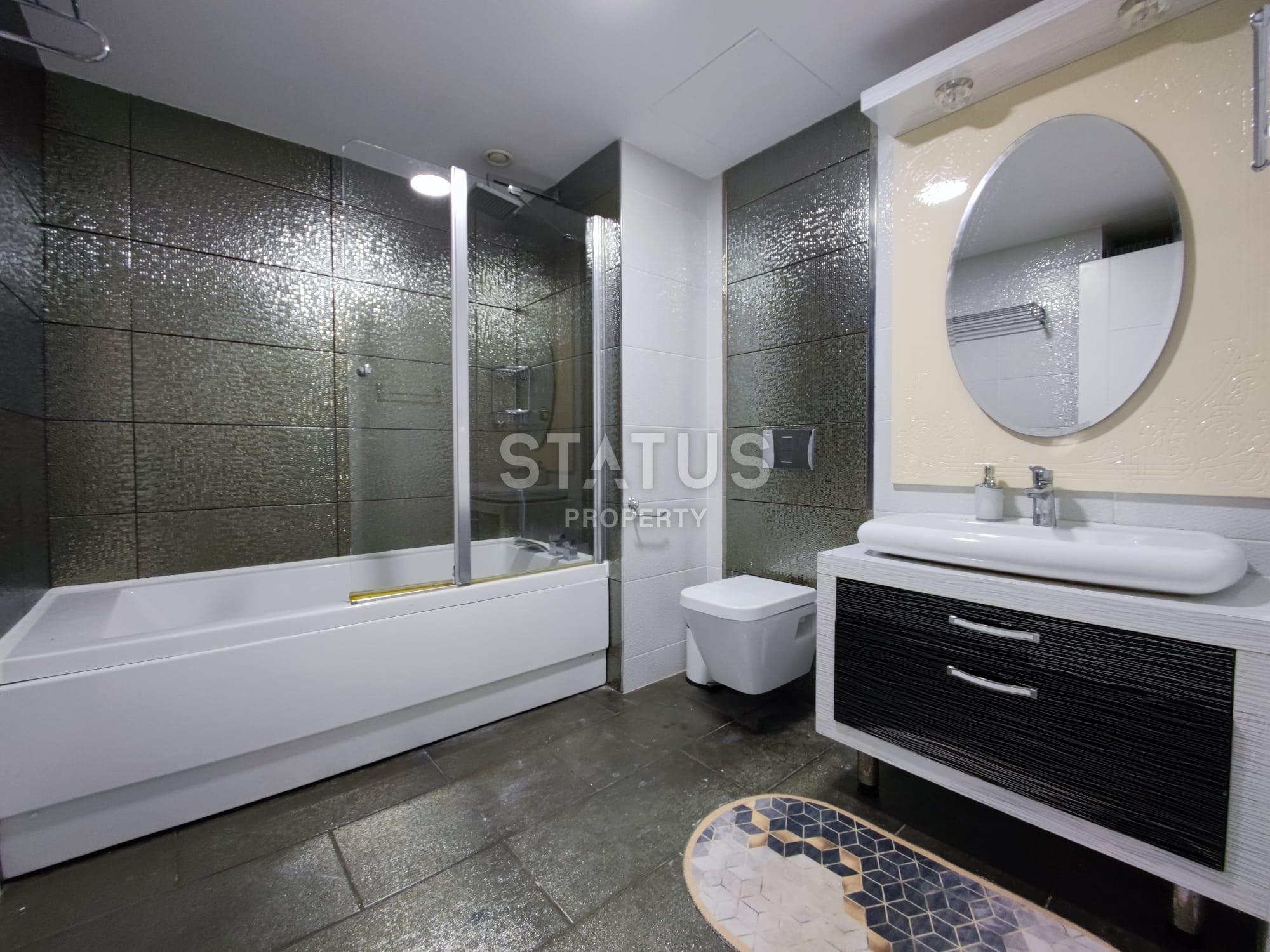 Просторная квартира планировки 3+1 с мебелью в комплексе с развитой инфраструктурой и собственным пляжем, 170м.кв фото 8