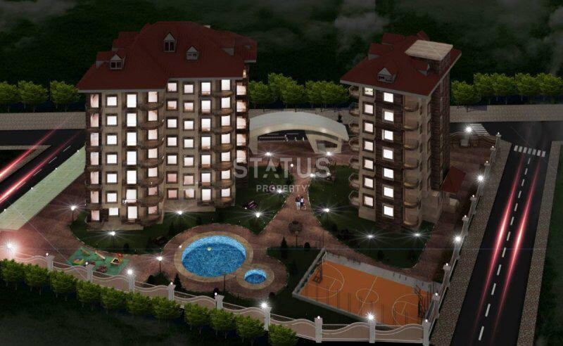 One-bedroom apartment in Avsallar, 1500 meters from the sea at a great price, 55 sq.m. фото 3