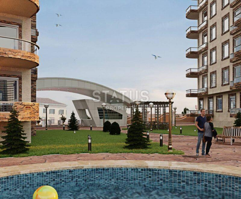 One-bedroom apartment in Avsallar, 1500 meters from the sea at a great price, 55 sq.m. фото 4