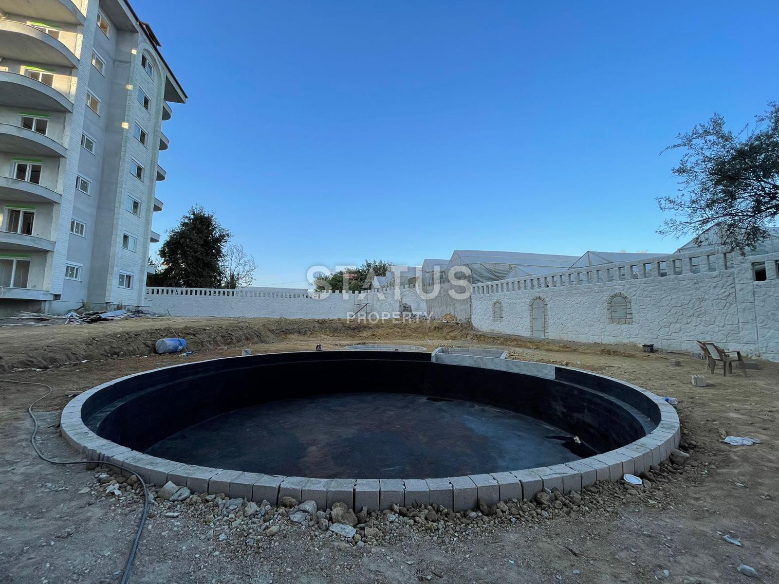 One-bedroom apartment in Avsallar, 1500 meters from the sea at a great price, 55 sq.m. фото 21