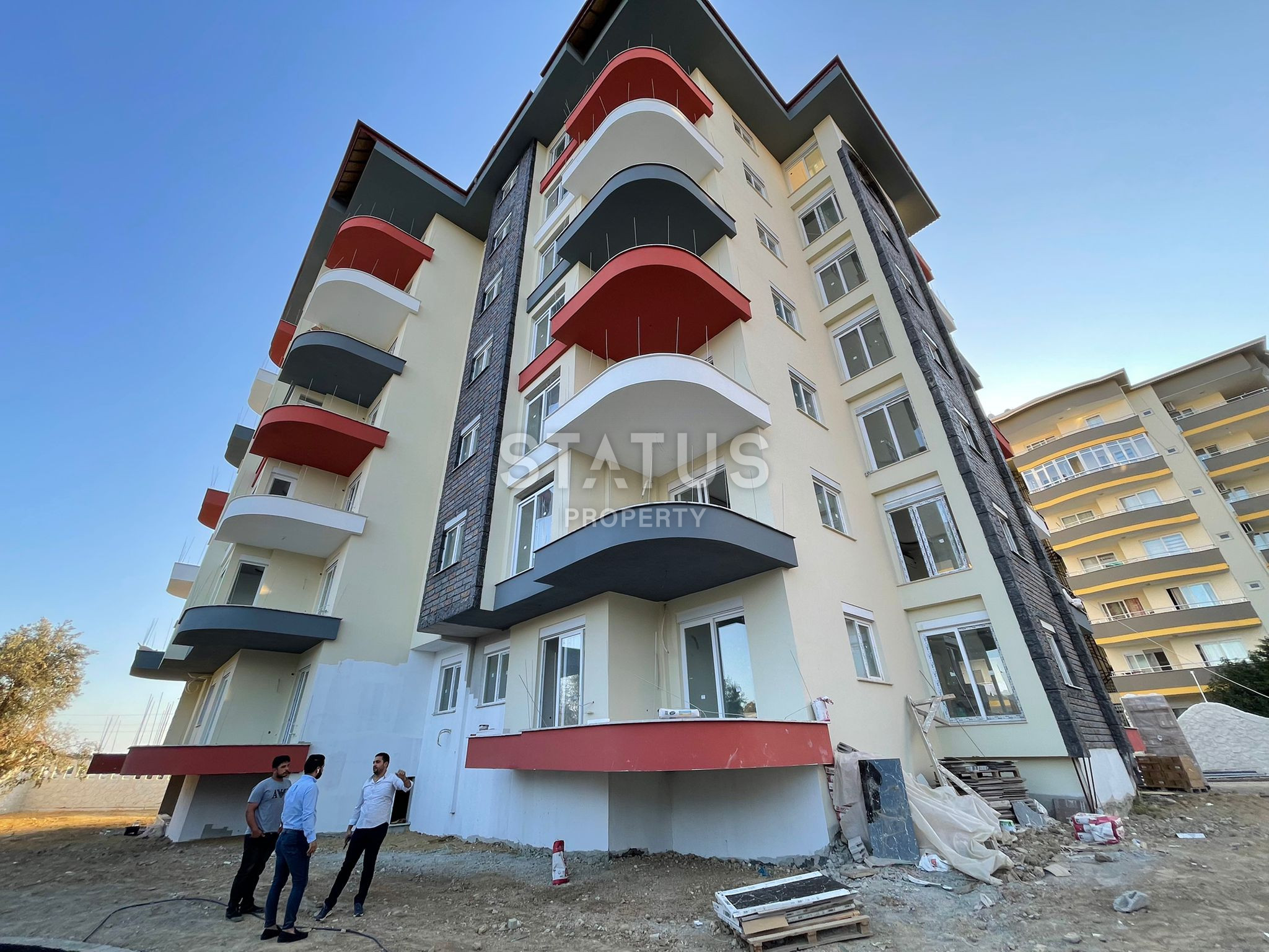 One-bedroom apartment in Avsallar, 1500 meters from the sea at a great price, 55 sq.m. фото 23