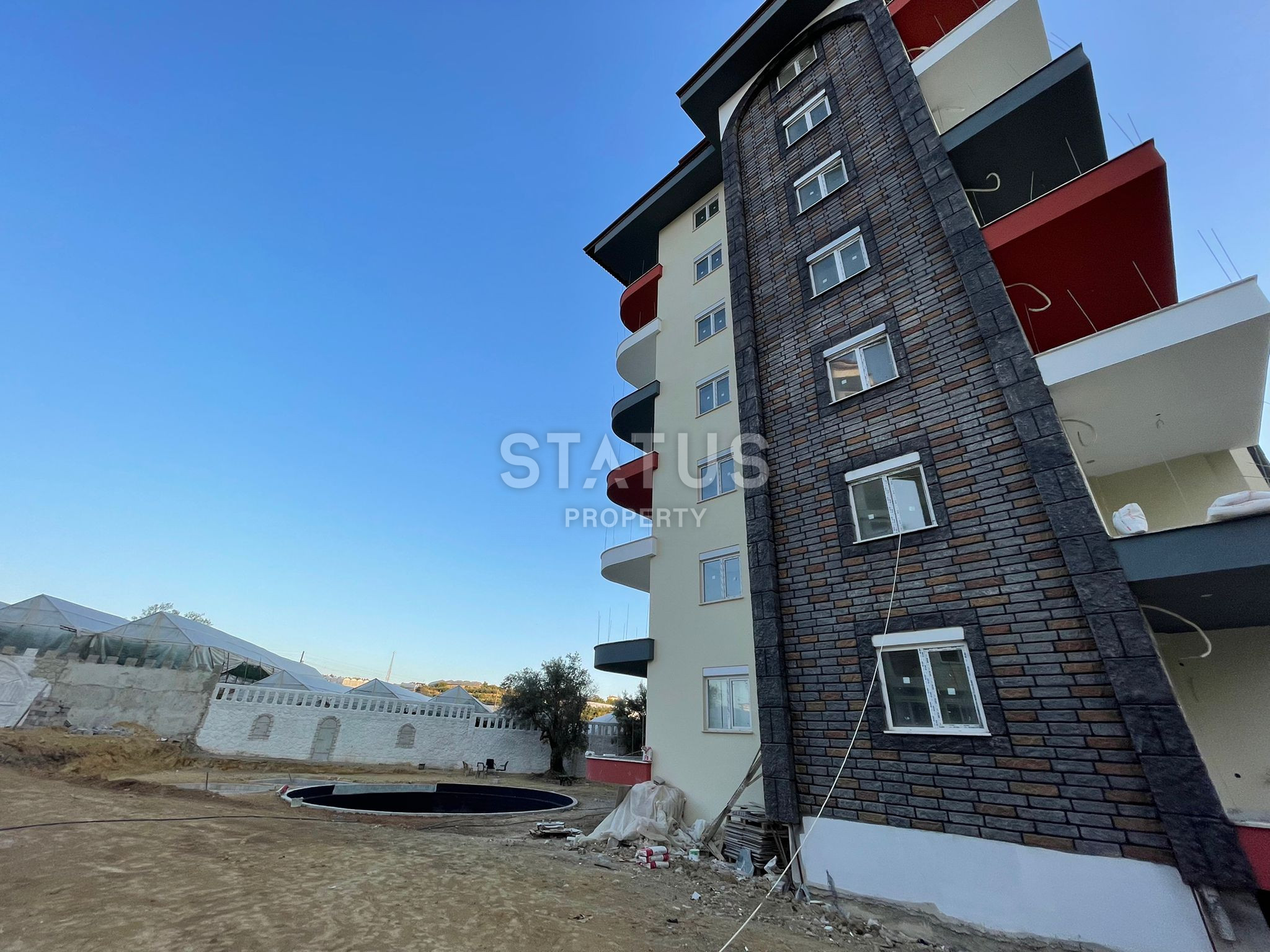 One-bedroom apartment in Avsallar, 1500 meters from the sea at a great price, 55 sq.m. фото 25