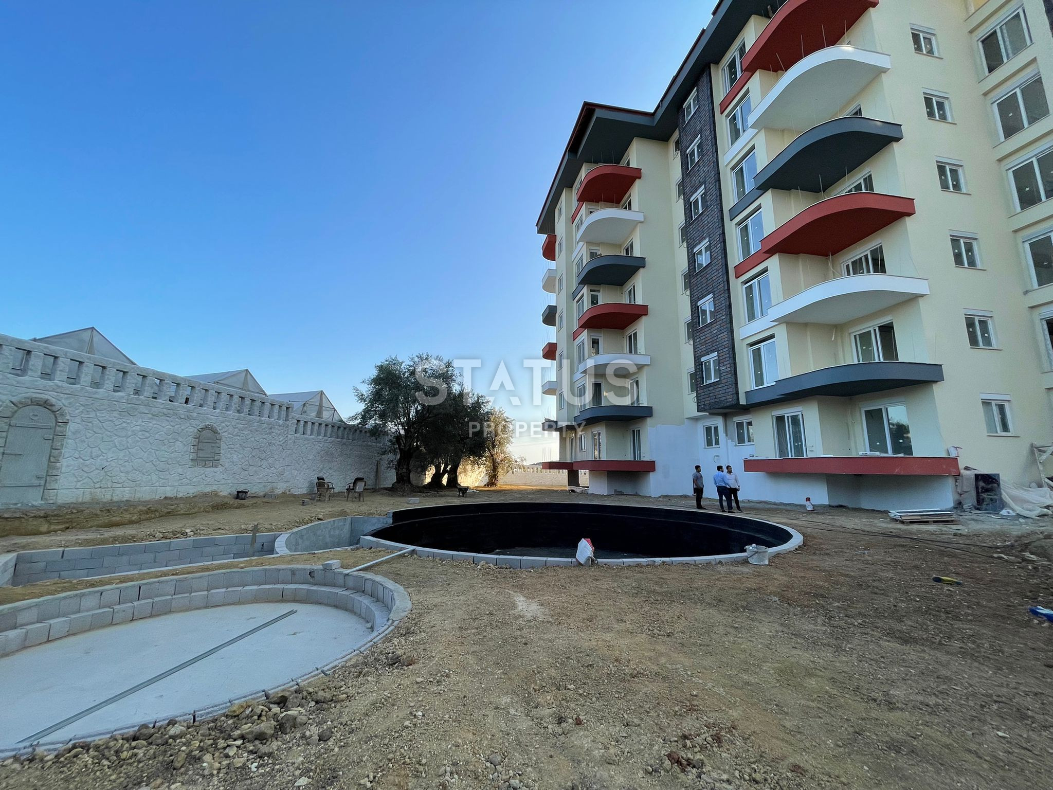 One-bedroom apartment in Avsallar, 1500 meters from the sea at a great price, 55 sq.m. фото 26