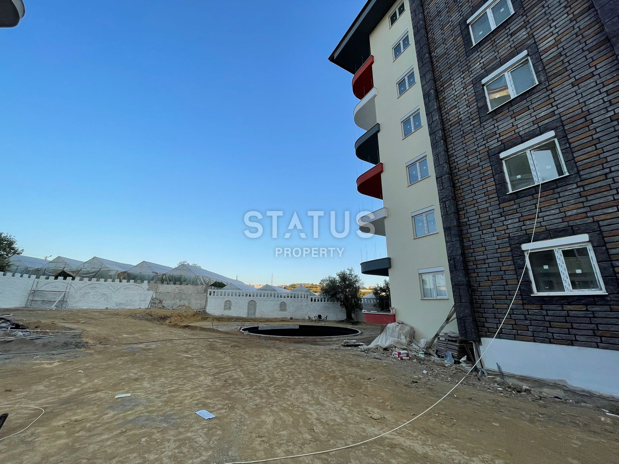 One-bedroom apartment in Avsallar, 1500 meters from the sea at a great price, 55 sq.m. фото 27