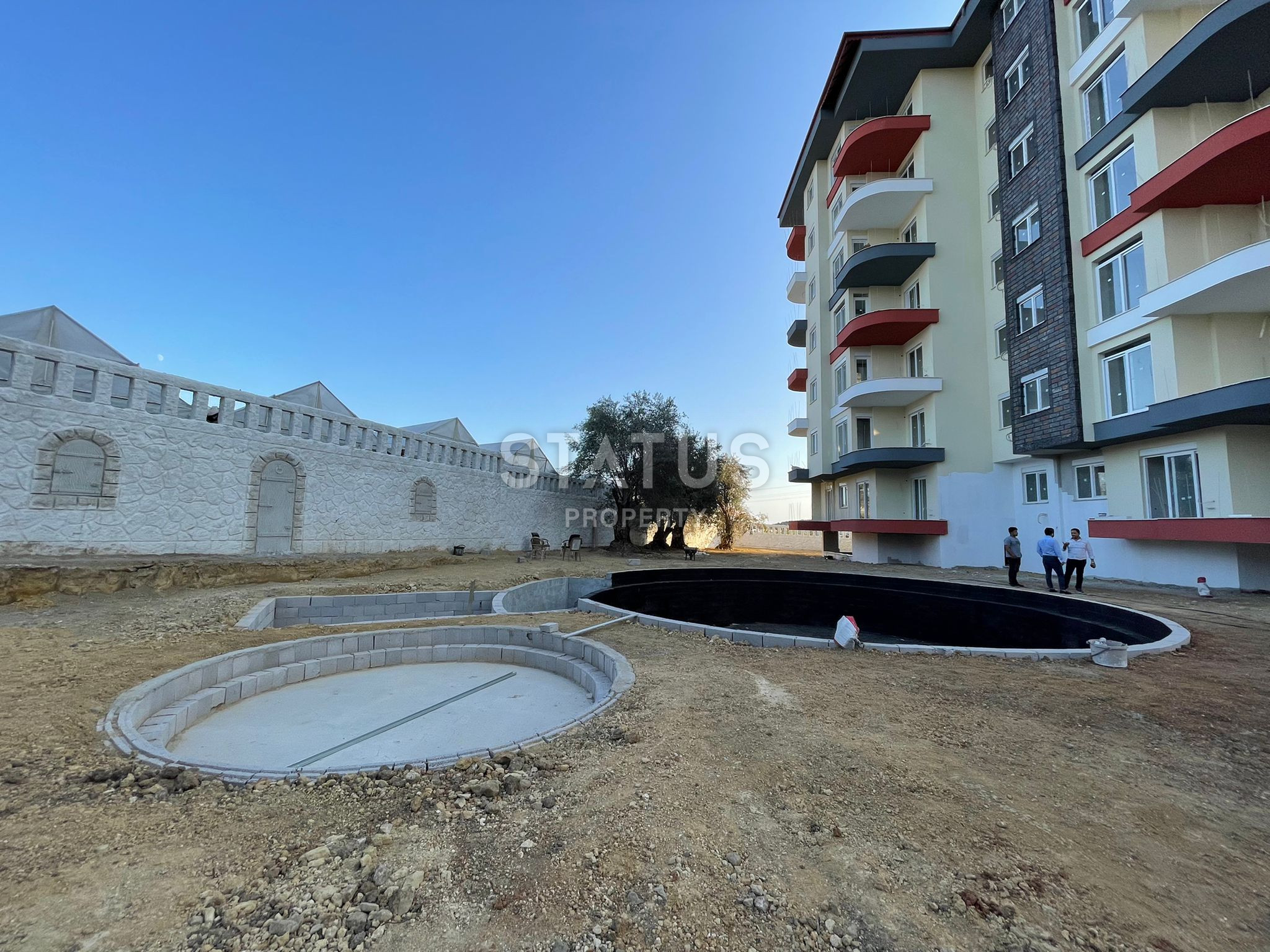 One-bedroom apartment in Avsallar, 1500 meters from the sea at a great price, 55 sq.m. фото 28